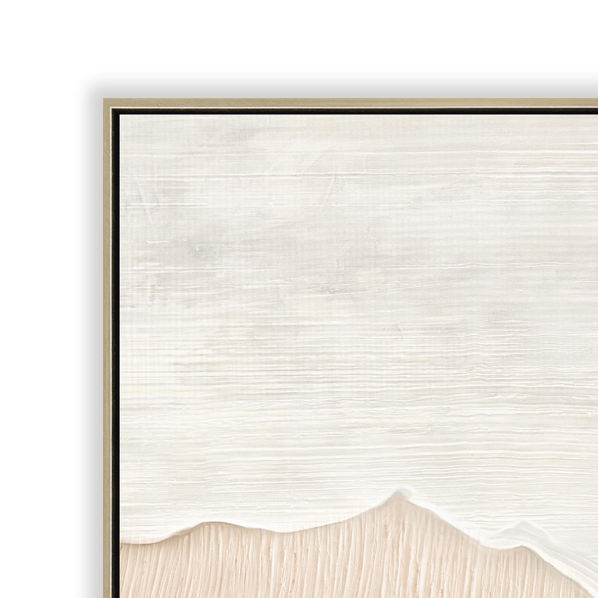 Amber Ascend 80 x 120cm Framed Canvas - Natural Wall Art Cloud-Core