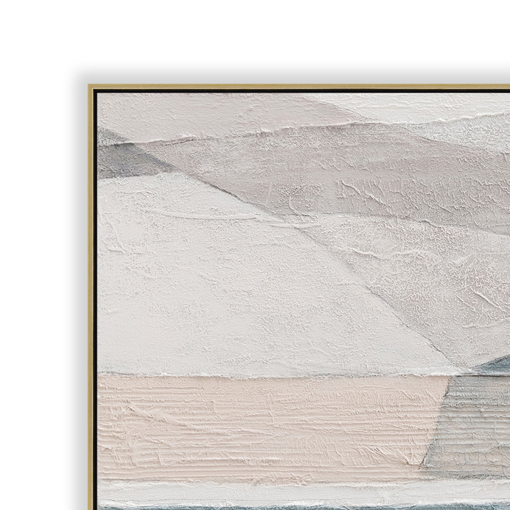 Seraphine 120 x 80cm Framed Canvas - Light Natural Wall Art Cloud-Core