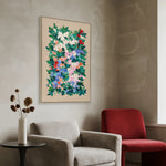 Sonoma Wildflower 80 x 120cm Framed Canvas - Natural Wall Art Cloud-Core