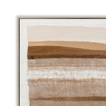 Mireya Terrain 120 x 80cm Framed Canvas - Natural Wall Art Cloud-Core