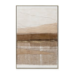 Lucerne Stillness 100 x 150cm Framed Canvas - Natural Wall Art Cloud-Core