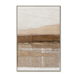 Lucerne Stillness 100 x 150cm Framed Canvas - Natural Wall Art Cloud-Core