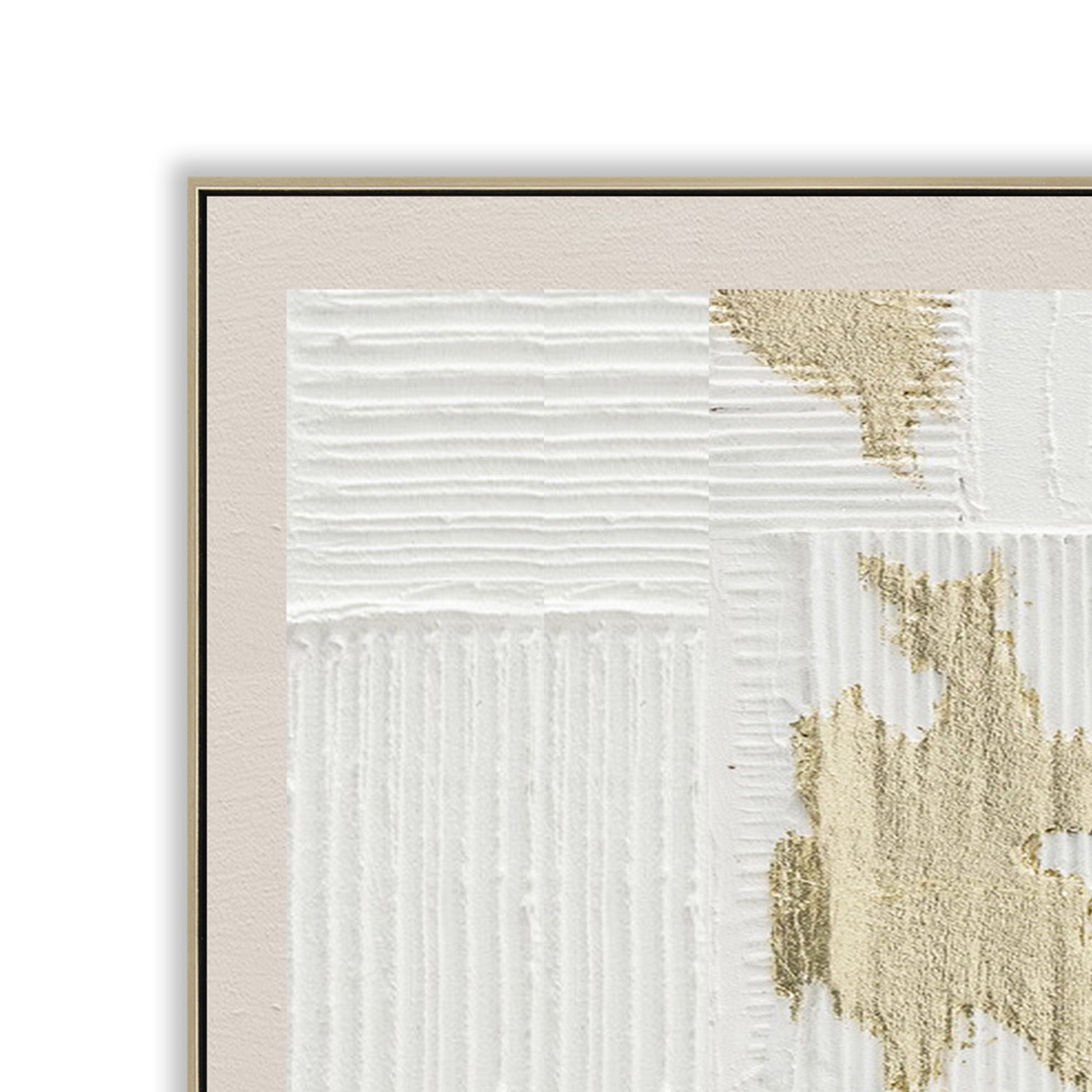 Mireya Balance 90 x 120cm Framed Canvas - Natural Wall Art Cloud-Core