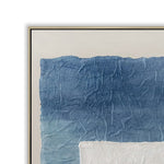 Cerulea Outline 60 x 120cm Framed Canvas - Natural Wall Art Cloud-Core