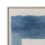 Cerulea Outline 60 x 120cm Framed Canvas - Natural Wall Art Cloud-Core