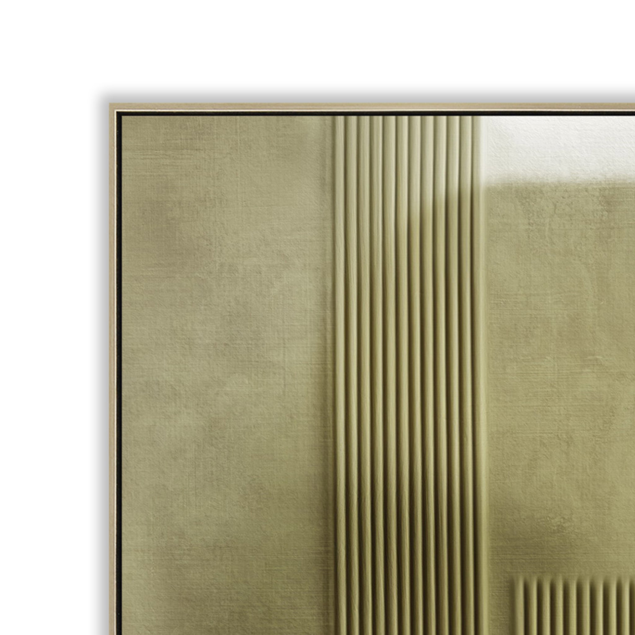 Geometry Style B 60 x 90cm Framed Canvas - Natural Wall Art Cloud-Core