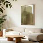Geometry Style B 60 x 90cm Framed Canvas - Natural Wall Art Cloud-Core
