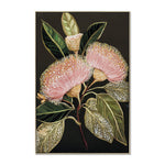 Magnolia Banksia 60 x 90cm Framed Canvas - Natural Wall Art Cloud-Core