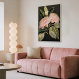 Magnolia Banksia 60 x 90cm Framed Canvas - Natural Wall Art Cloud-Core