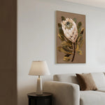 Arvada Portea 60 x 90cm Framed Canvas - Natural Wall Art Cloud-Core