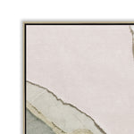Fiora Branch A 40 x 40cm Framed Canvas - Natural Wall Art Cloud-Core