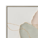 Emmeline Stones B 60 x 90cm Framed Canvas - Natural Wall Art Cloud-Core