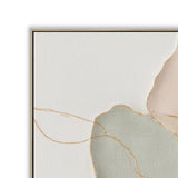 Emmeline Stones B 60 x 90cm Framed Canvas - Natural Wall Art Cloud-Core