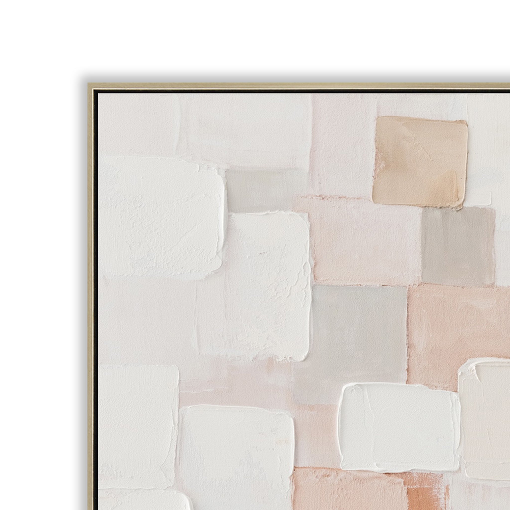 Margaux Sequence 80 x 120cm Framed Canvas - Natural Wall Art Cloud-Core