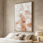 Margaux Sequence 80 x 120cm Framed Canvas - Natural Wall Art Cloud-Core