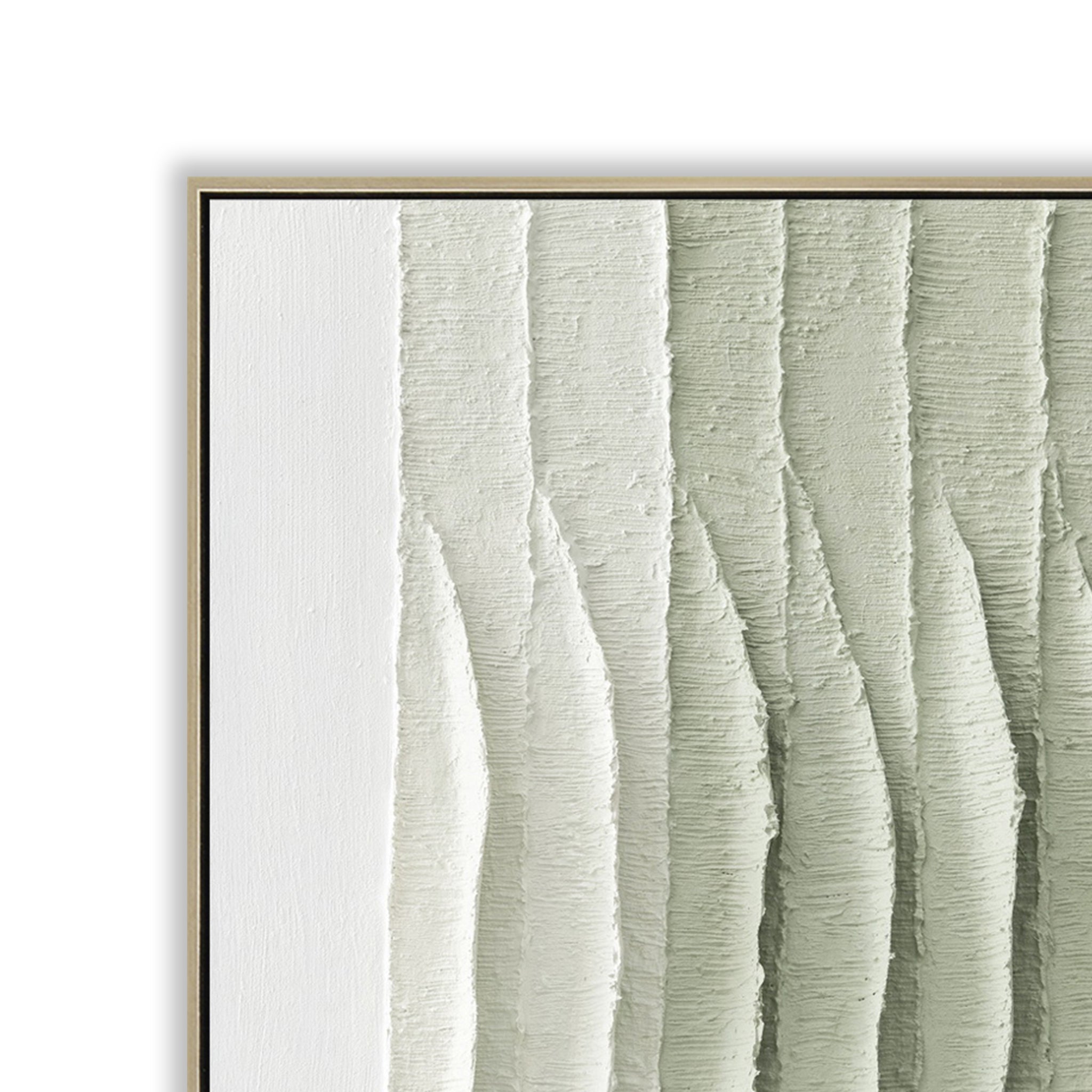 Lucera Ripple 80 x 120cm Framed Canvas - Natural Wall Art Cloud-Core