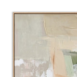 Elysian Haze 150 x 120cm Framed Canvas - Natural