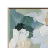 Florence Mist 140 x 140cm Framed Canvas - Natural