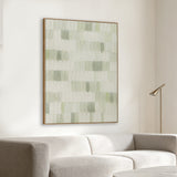 Veridian Modular 120 x 150cm Framed Canvas - Natural