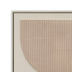 Huxley Eclipse 80 x 120cm Framed Canvas - Natural Wall Art Cloud-Core