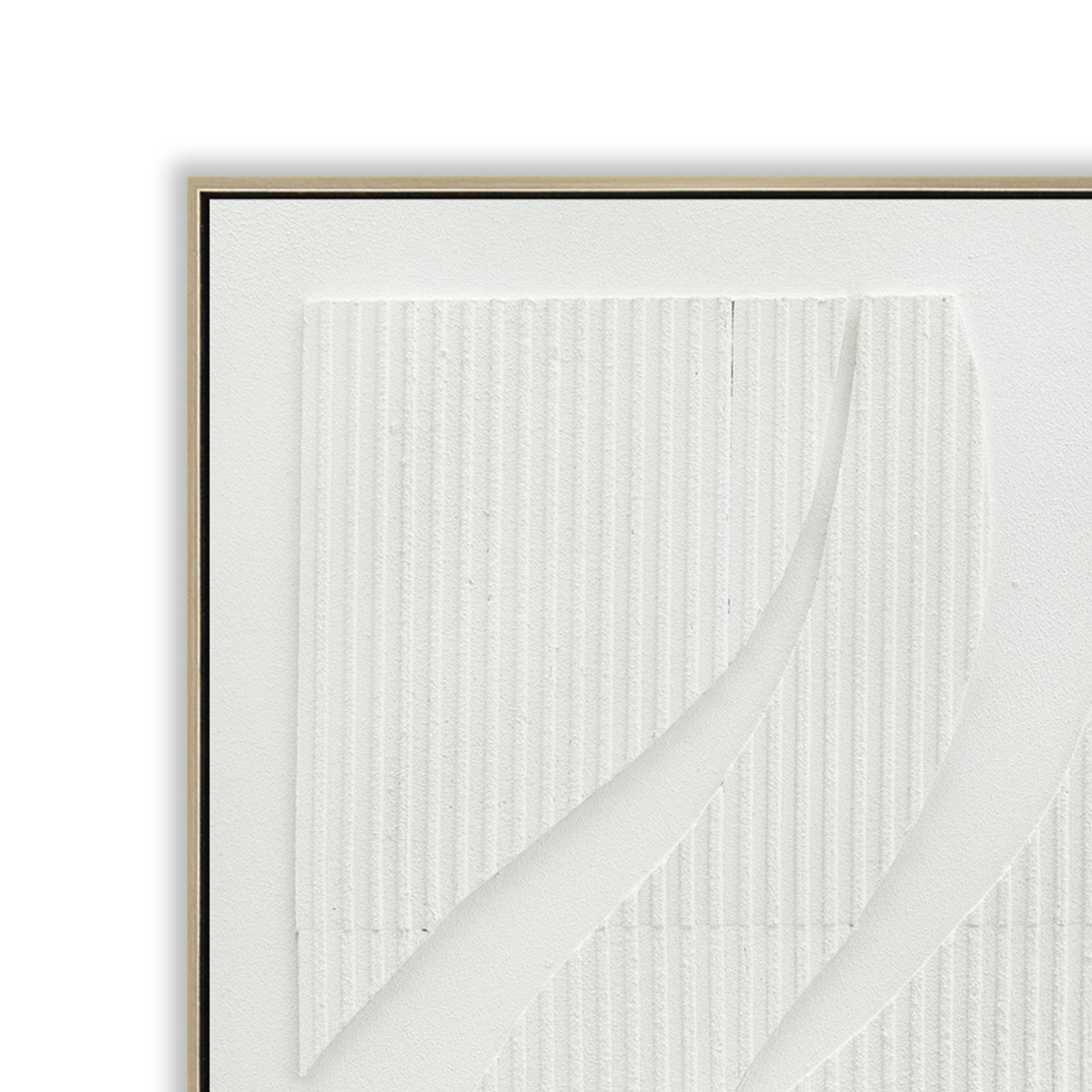 Hollis Fern 80 x 120cm Framed Canvas - Natural Wall Art Cloud-Core