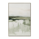 Kellan Grasslands A 80 x 120cm Framed Canvas - Natural Wall Art Cloud-Core
