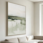 Kellan Grasslands A 80 x 120cm Framed Canvas - Natural Wall Art Cloud-Core