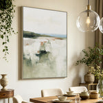 Kellan Grasslands B 80 x 120cm Framed Canvas - Natural Wall Art Cloud-Core