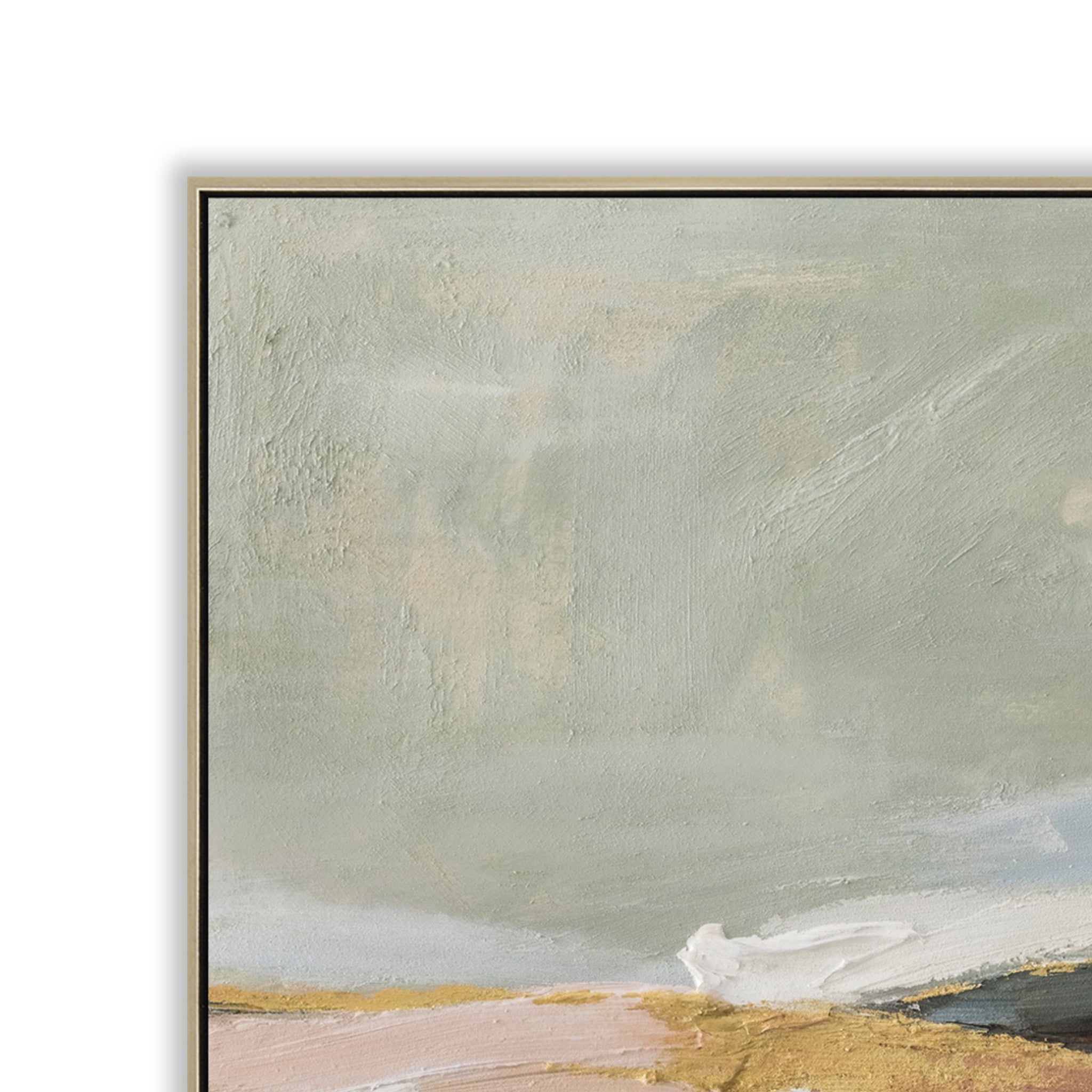 Wilder Expanse 80 x 120cm Framed Canvas - Natural Wall Art Cloud-Core