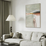 Wilder Expanse 80 x 120cm Framed Canvas - Natural Wall Art Cloud-Core
