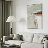 Wilder Expanse 80 x 120cm Framed Canvas - Natural Wall Art Cloud-Core