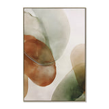 Whitaker Grove 60 x 90cm Framed Canvas - Natural Wall Art Cloud-Core