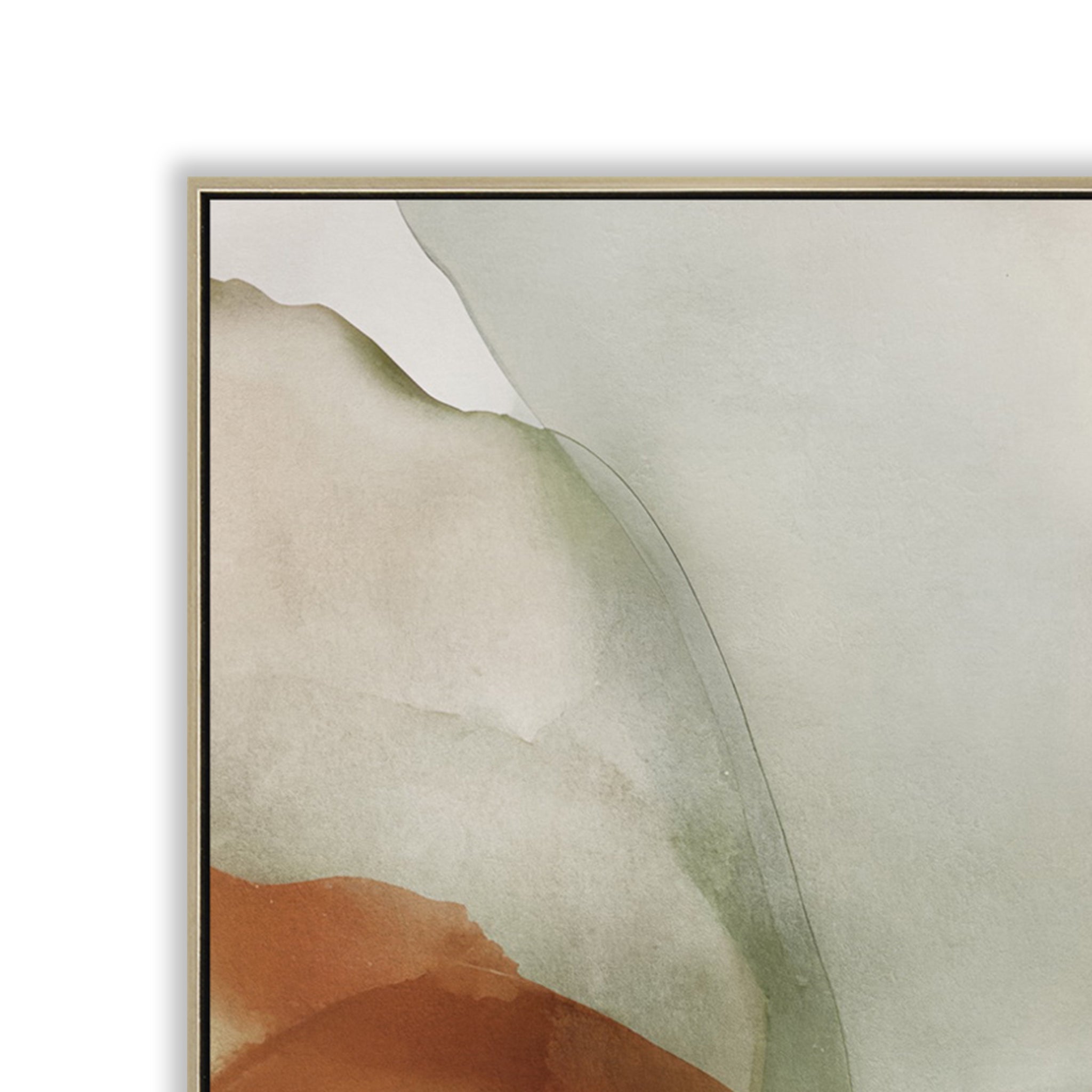 Whitaker Grove 60 x 90cm Framed Canvas - Natural Wall Art Cloud-Core