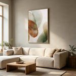 Whitaker Grove 60 x 90cm Framed Canvas - Natural Wall Art Cloud-Core