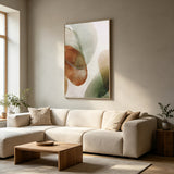 Whitaker Grove 60 x 90cm Framed Canvas - Natural Wall Art Cloud-Core