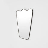 Agnella Scalloped Crown Mirror Round Mirror Warran-Local
