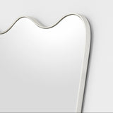 Agnella Scalloped Crown Mirror Round Mirror Warran-Local