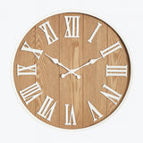 Albaix 60cm White Wall Clock - Natural Clock Onesix-Local