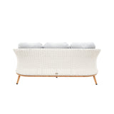 Albert 5pcs Outdoor Lounge Set - White Wicker Outdoor Lounge Set Nesty-Local