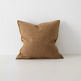 Alberto 50cm Boucle Cushion Cushion Weave-Local Alberto Copper Polyester