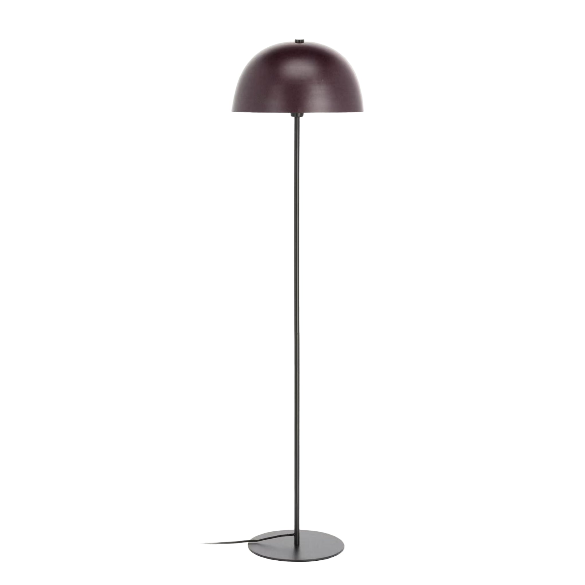 Ex Display - Aleyla Floor Lamp - Dark Maroon & Black Floor Lamp The Form-Local