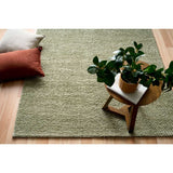 Ex Display - Alina Shaggy Rug 240 x 320 Rug - Pesto Wool Rug Mos-Local