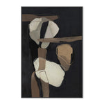 All Attached, By Jacob Q Wall Art Gioia-Local Black Framed Canvas 40x60cm
