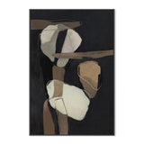 All Attached, By Jacob Q Wall Art Gioia-Local Black Framed Canvas 40x60cm