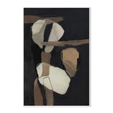 All Attached, By Jacob Q Wall Art Gioia-Local White Framed Canvas 40x60cm
