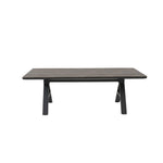 Altona Walnut Outdoor Dining Table - Grey Legs Outdoor Table Aim WS-Local