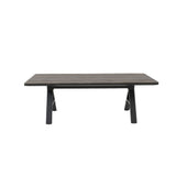 Altona Walnut Outdoor Dining Table - Grey Legs Outdoor Table Aim WS-Local