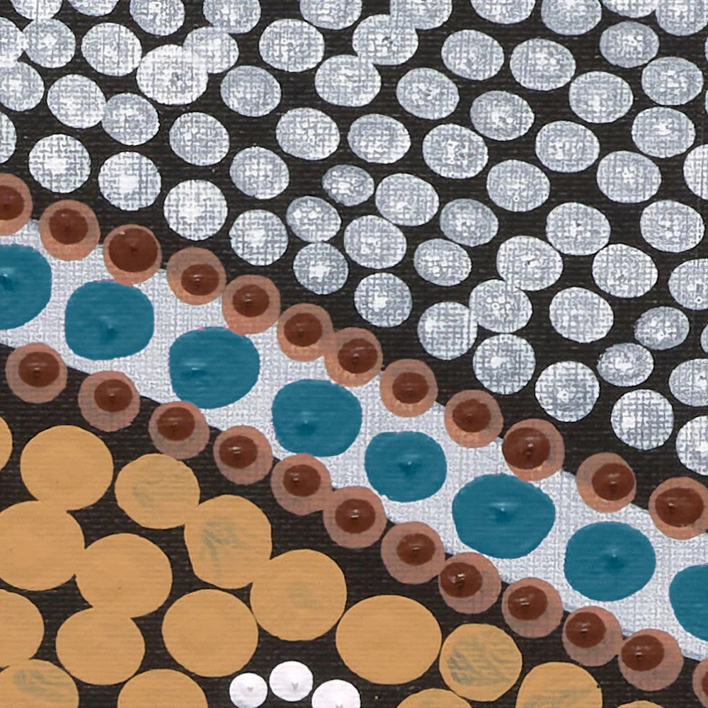 Ancestors In The Sky, Yellow Earthy Tone, By Domica Hill Wall Art Gioia-Local