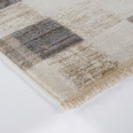Anesa 200cm x 290cm Tribal Rug - Hatch Silver Rug Italy-Local