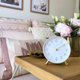 Angelina Silent Alarm Clock - Blush Clock Onesix-Local   